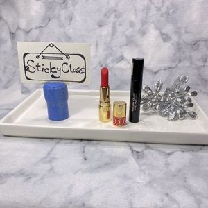 Yves Saint Laurent Beauty Mini Gift Set-Volupte Lipstick &Volume Mascara-2pc-NEW